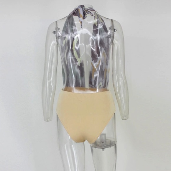 NEW! Backless Halter Monokini - Picture 6 of 8